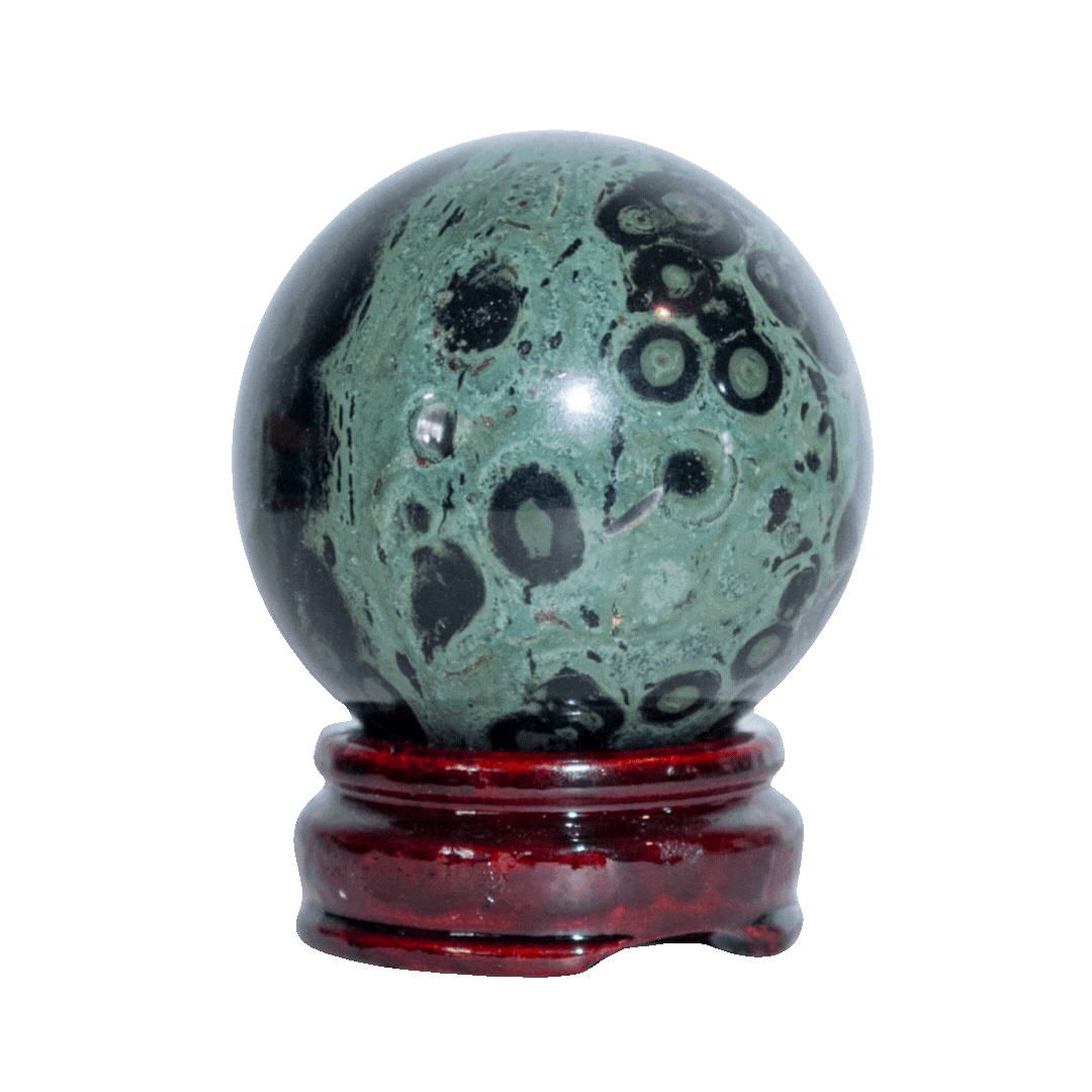Kambaba Sphere with stand