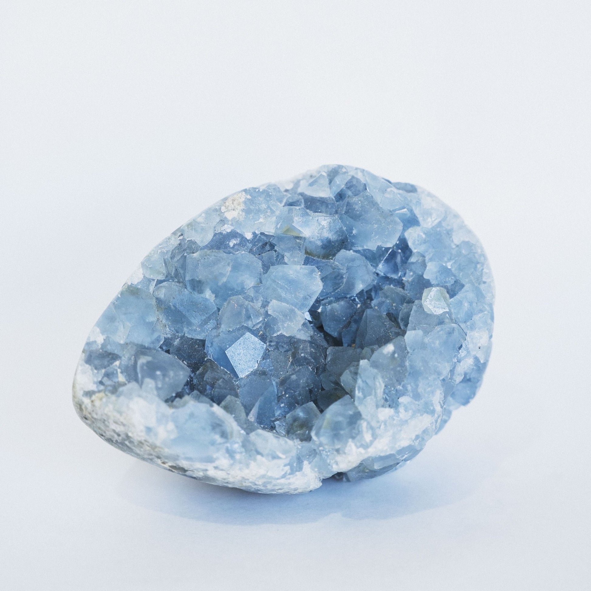 Celestite Druzy Cluster - Green House Store