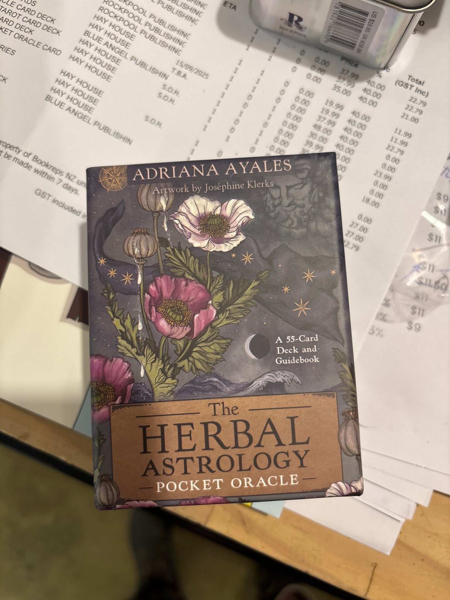 Herbal Astrology Pocket Deck - Green House Store