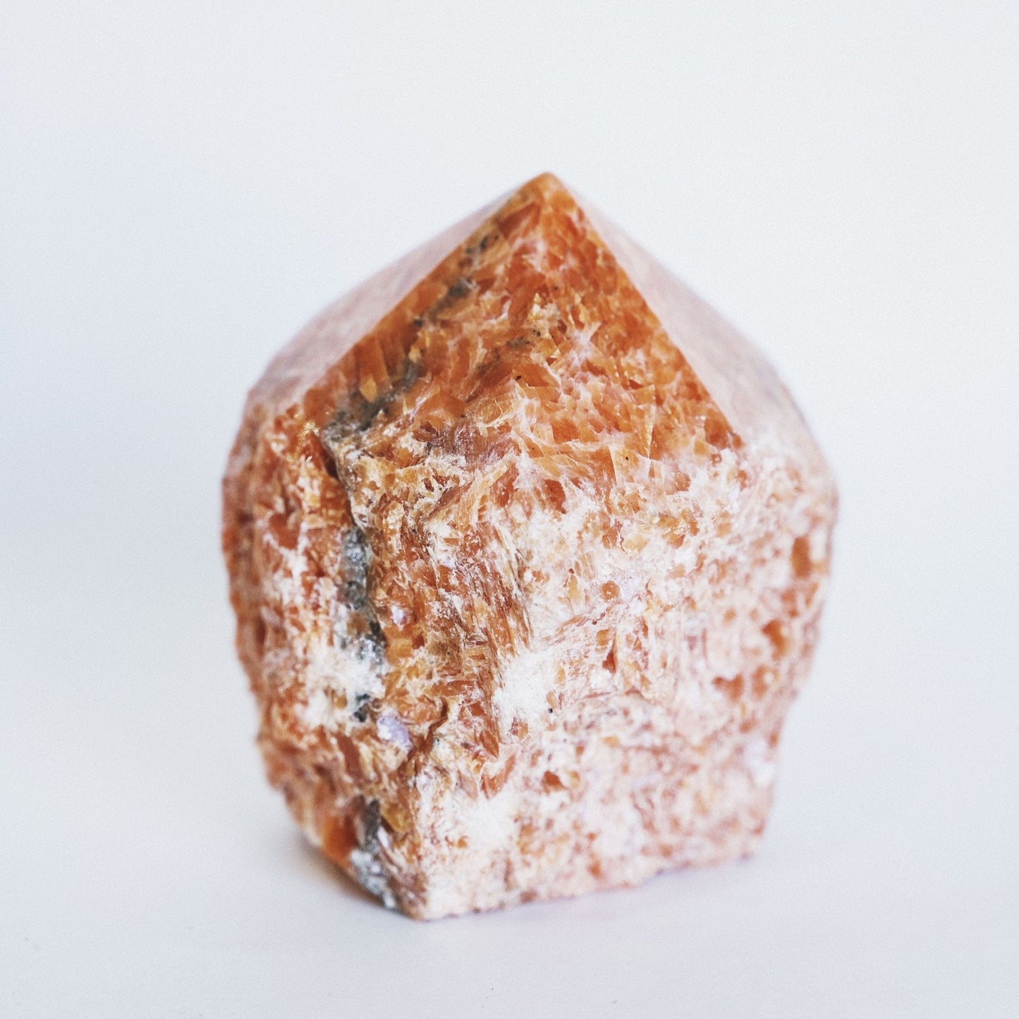 Orchid Calcite Point - Green House Store