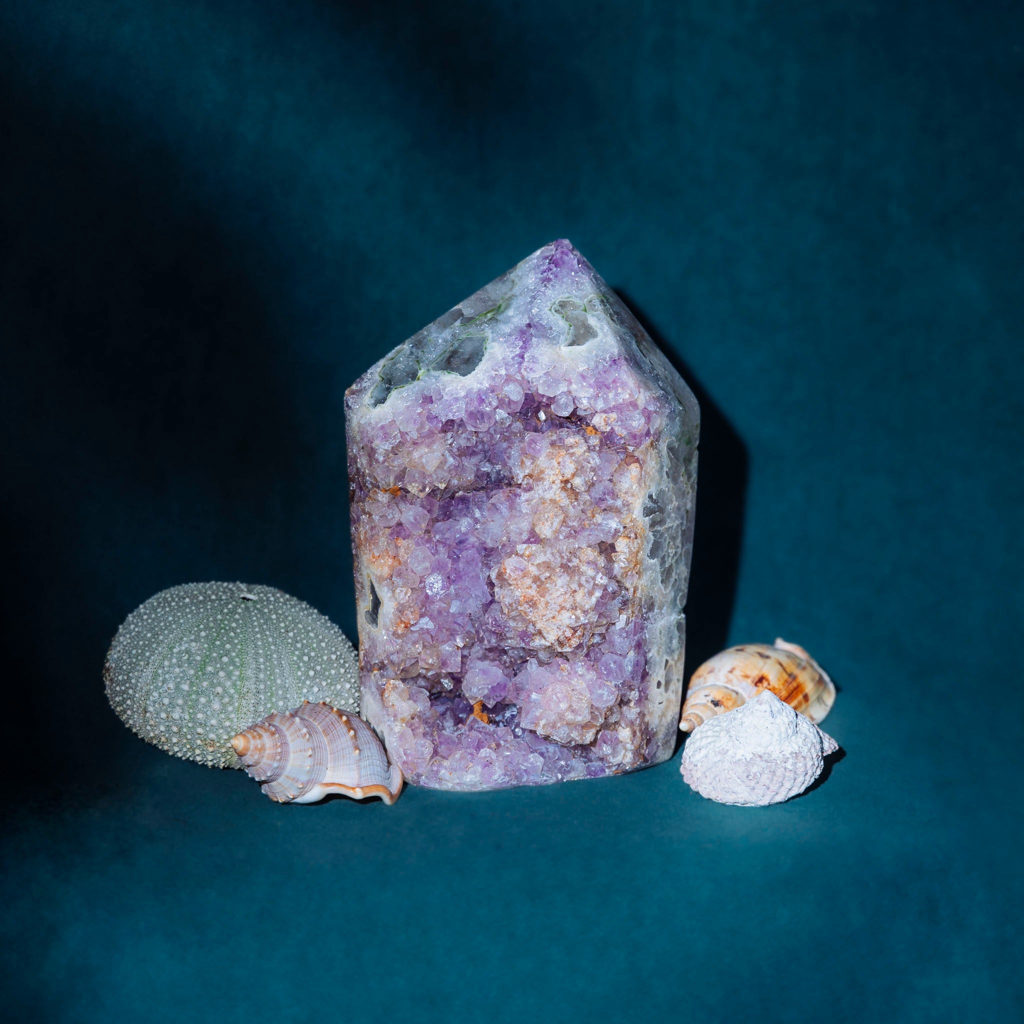 Pink Amethyst Druzy Point – Green House Store