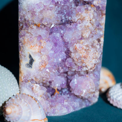 Pink Amethyst Druzy Point - Green House Store